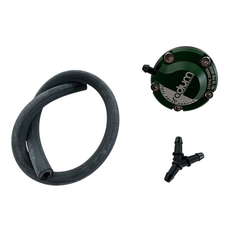 [20-0176] Radium Engineering Direct Mount Fuel Pulse Damper Kit - FPD-R Standard Range - 8AN ORB - Old P/N