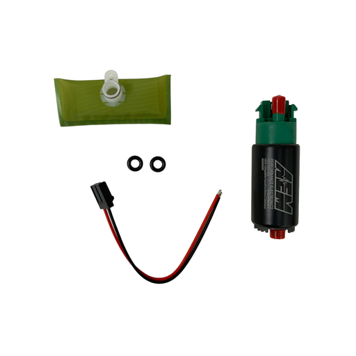 [50-1215] AEM 340LPH E85-Compatible High Flow In-Tank Fuel Pump (with Hooks, Offset Inlet)